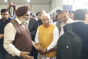 Students’ mind blowing projects draw great admiration from Hon’ble Chief Minister of Haryana Shri Manohar Lal Khattar on the inaugural day of IITF 2016