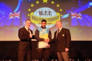 Lokesh Sharma of Mechanical Engineering Department Bagged 4th Position Over The World In NABBA WFF Fitness Model Championship