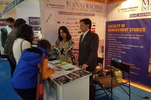 Faculty of Management Studies, MRIU at the MBA Bouquet Career Fair, Jaipur