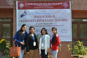 M.Sc. students of MRU at Zakir Hussain College, DU