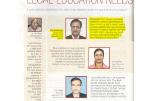 Career 360 Magazine: Legal education needs