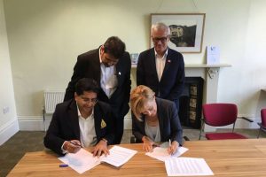 MoU between Manav Rachna Educational Institutions & the University of the West of England, Bristol