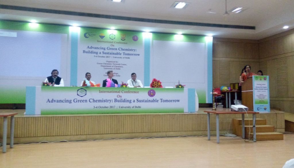 Department of Chemistry, MRU presented papers in Intl. Conf. on ‘Advancing Green Chemistry Building a Sustainable Tomorrow’ (1)