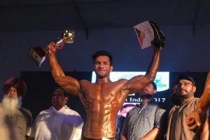 Manav Rachna Student bags the title of Mr North India 2017