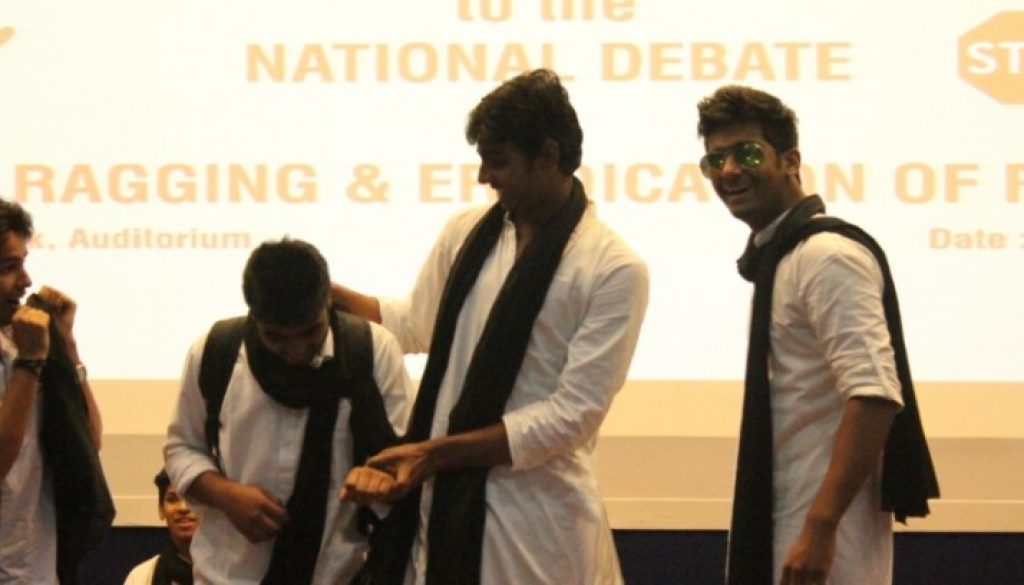 National Level Debate – Anti Ragging 7th August 2015