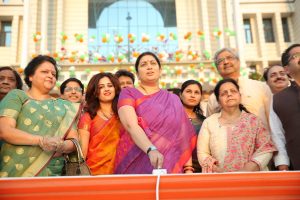 Smt. Smriti Irani presides over the International Women’s Day celebrations at MREI