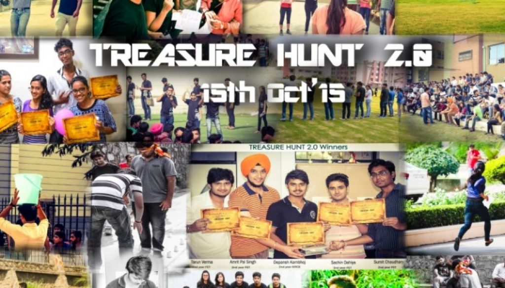 TREASURE HUNT 15th Oct 2015