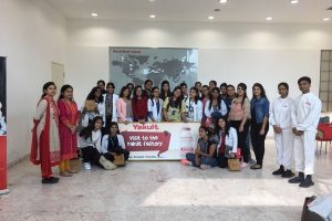 MRIU students visit Yakult