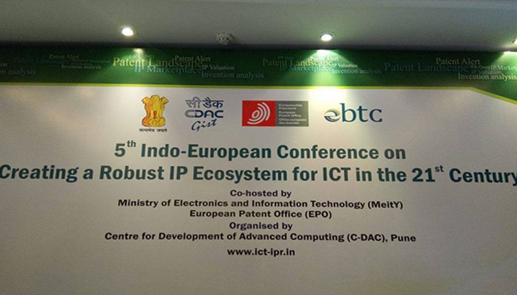 5th Indo-Europea​n Conference on Pate​nts and ICT