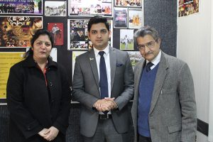 Alumnus Visited Manav Rachna Campus