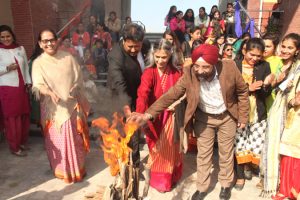 MRU Celebrated Lohri With Great Enthusiasm