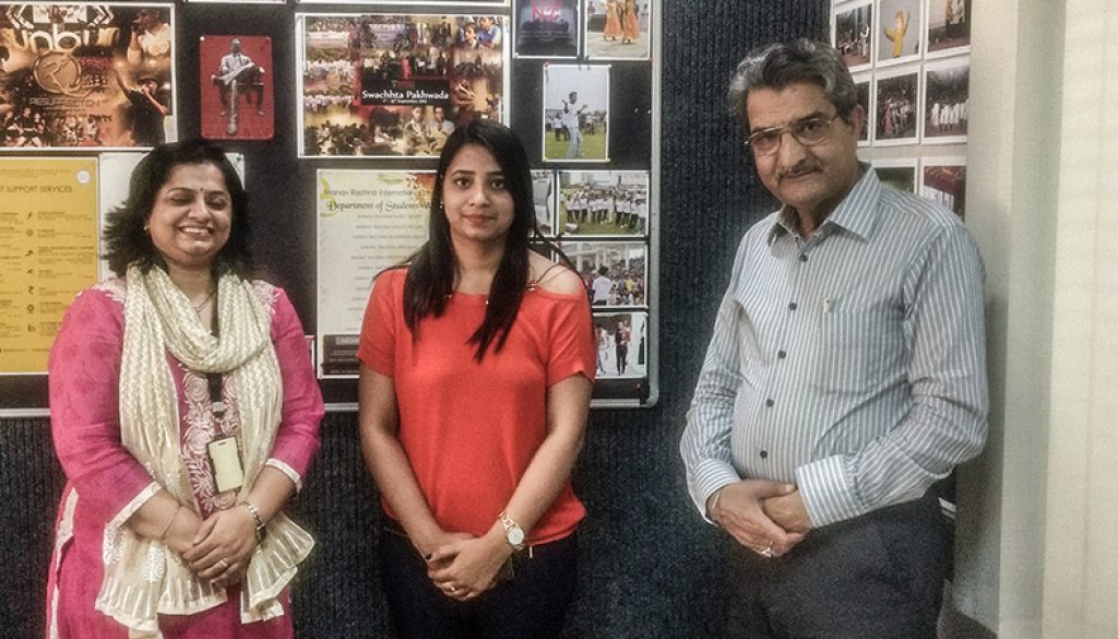 Alumna of FCBS MRIIRS Visited Manav Rachna Campus