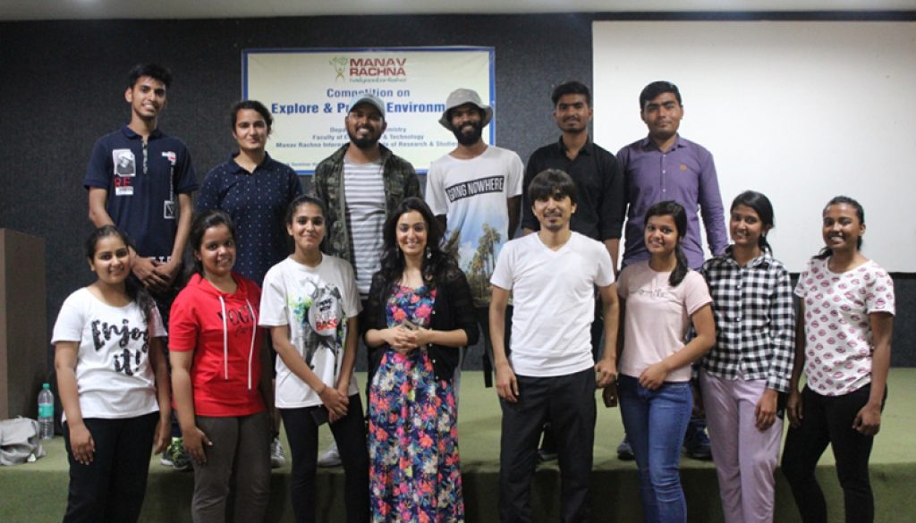 Celebrity Mentor at Manav Rachna Campus