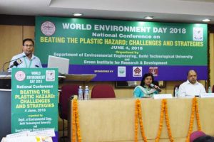 Technical session on ‘Beating the Plastic Pollution’ in Delhi Technological University