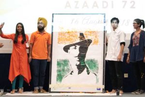 Celebrating 72 years of free will! Celebrating Independence: Azaadi 72 at Manav Rachna