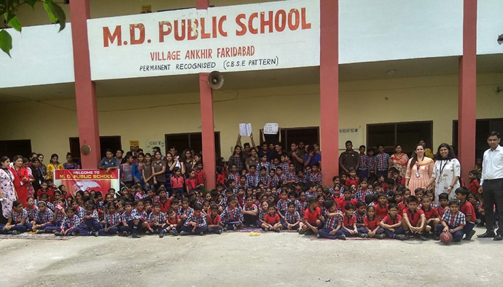 First year students of Clan Wild Cats Ankheer village