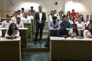 Goal Setting Workshop by Mr. Sandeep Nagpal for freshers