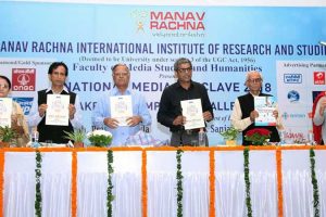 National Media Conclave organized by Manav Rachna