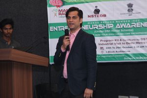 Entrepreneurship Awareness Camp at Manav Rachna