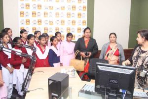 Govt. School Students visited Manav Rachna Campus