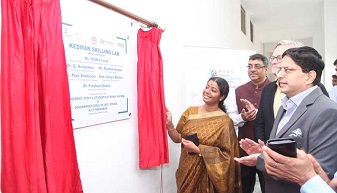 NSDC, Manav Rachna and Kunskapsskolan initiate a ‘Model Lab’ at GGSSN NIT 1