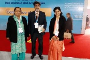 Manav Rachna Start-Up ‘Tricho Agronica Pvt. Ltd.’ at PETROTECH 2019