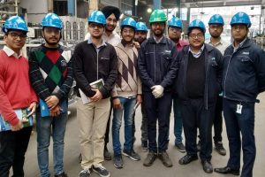 Industrial visit at JBM (J1), Gurugram