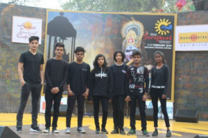 Manav Rachna students performed at 33rd Surajkund International Crafts Mela