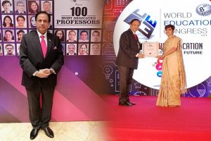 Prof. Jaideep Singh bestowed with 100 most dedicated professors award