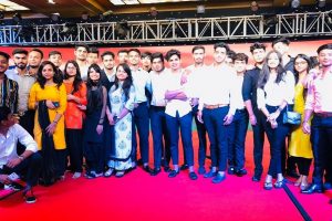 Ist year law students attended ‘Tribute Paying Ceremony’