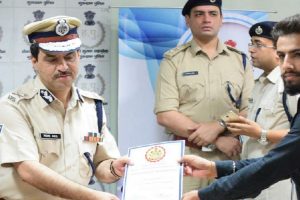 Bhavishya of MRU completed Internship at Commissioner’s Office, Gurugram