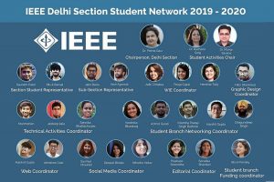 CSE  Student selected in IEEE Delhi Section Student Network Team