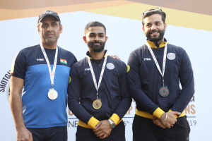 Print Coverage: Angadvir Singh Bajwa won Gold at National Shotgun Championship