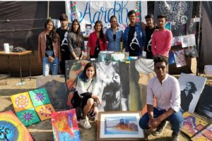 MRites Shine at PGDAV- ART Exhibition