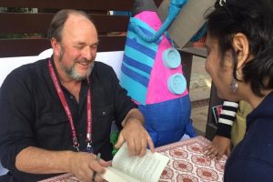 Scholar attends Jaipur Literature Festival-Department of English