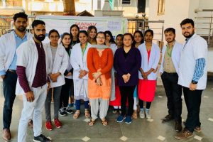 Community Health Camp at Laxmi Narayan Mandir