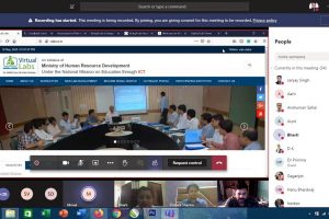 Virtual lab Online Training Program for faculty members