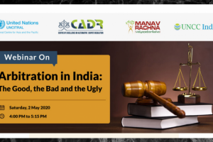 Webinar on Arbitration in India