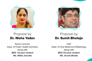 Manav Rachna Dental College ,FDS , MRIIRS bags 2 ICMR Research proposals this year !!!