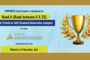 Manav Rachna ranked in Band A under Private or Self-Financed Universities category in the ‘Atal Ranking of Institutions on Innovation Achievements’