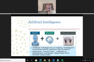 Day 1 – Online One Week Short Term Training Programme On Artificial Intelligence and Machine Learning