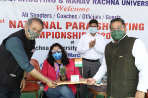 India’s first National Paralympic Shooting Championship being organized at Manav Rachna