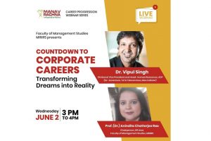 Webinar On  Transforming Dreams into Reality’ on 2nd June 2021