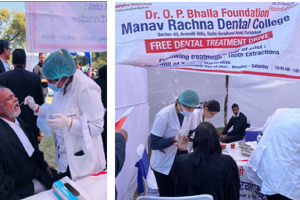 Dental Check-up and Treatment Camp at Supreme Court of India