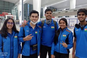 Sanskar Havelia represented India in ISSF Junior World Championship in Lima, Peru