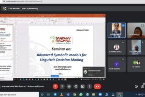 International Webinar on Advanced Symbolic models for Linguistic Decision Making