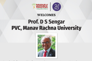 Press Release: Prof. DS Sengar Joined as PVC of Manav Rachna University