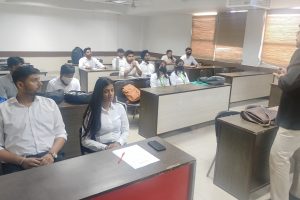 School of Management and Commerce, Manav Rachna University, organizes Intern Selection Drive by V5 Global Services Pvt. Ltd.