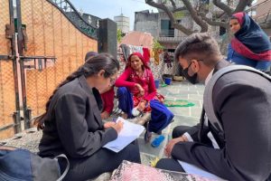 Law Students spread Legal Awareness in two villages