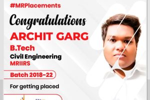 Placement Highlight of Mr. Archit Garg